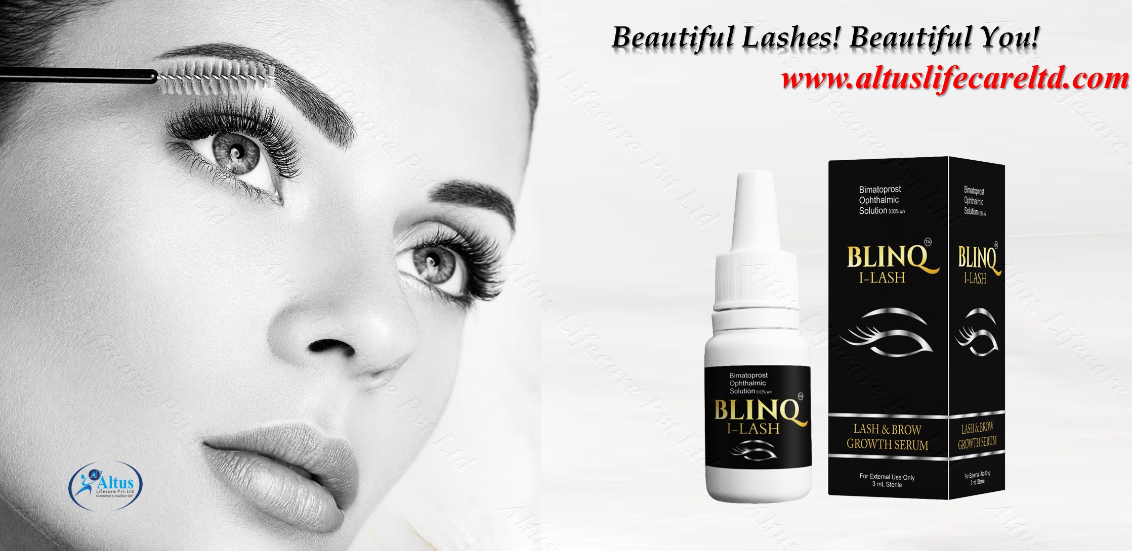 Lash Growth Serum Bimatoprost 0.03%