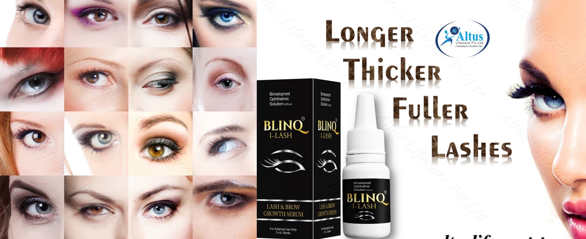 Blinq I-Lash Bimatoprost Ophthalmic Solution 0.03%