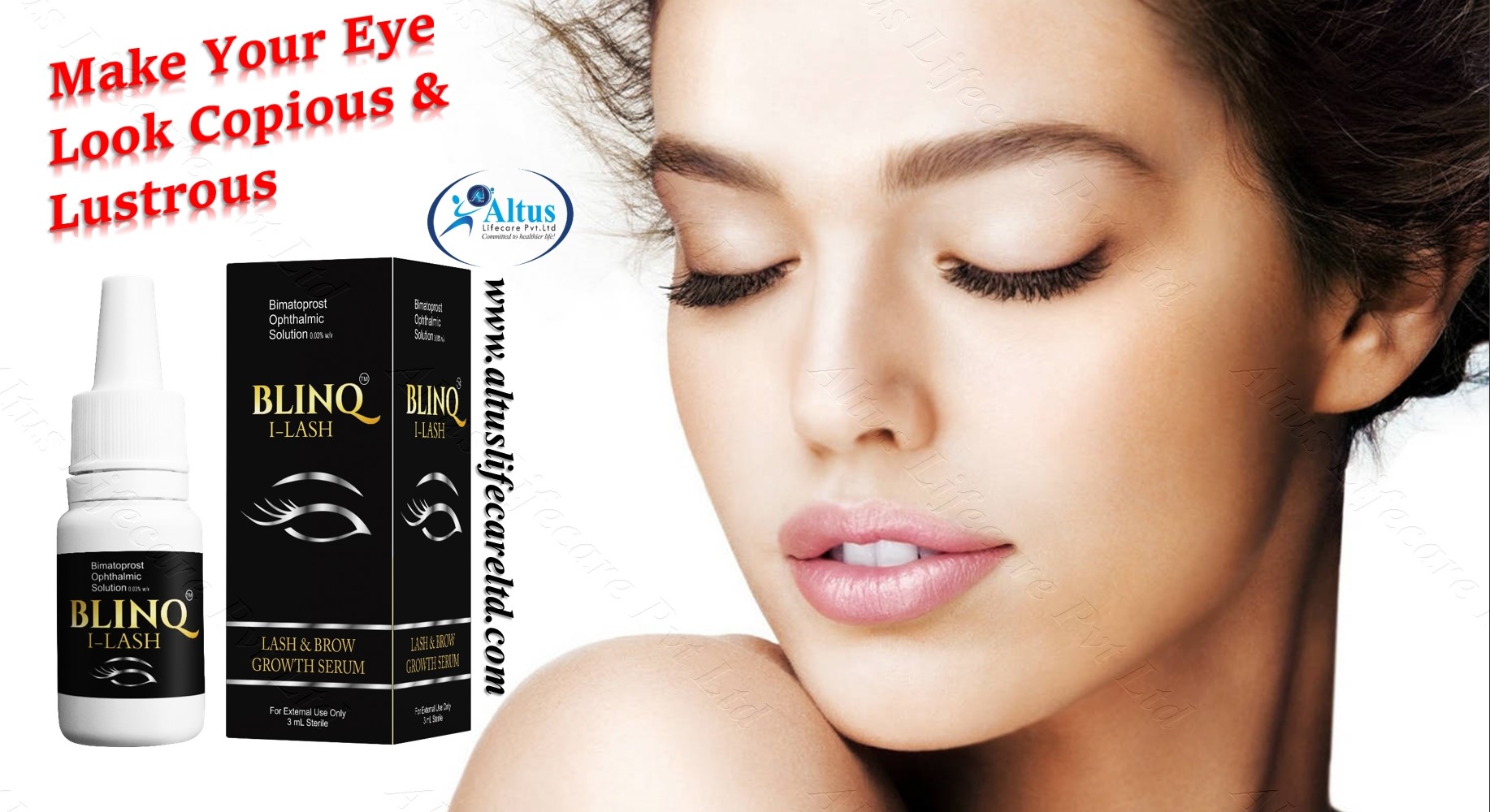 Lash Growth Serum Bimatoprost 0.03%