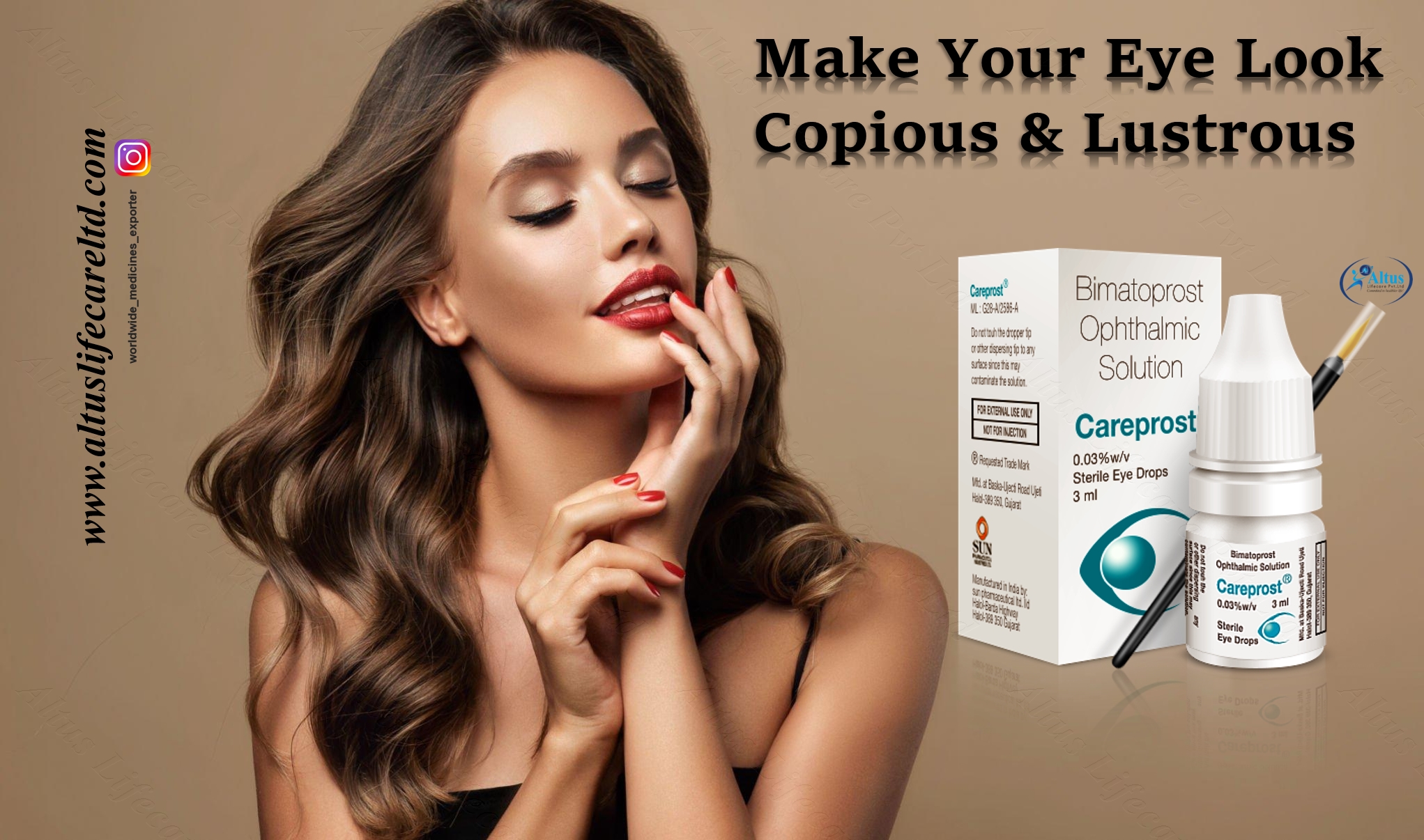 Purchase Careprost 0.03% for Luxurious Eyelash Enhancement