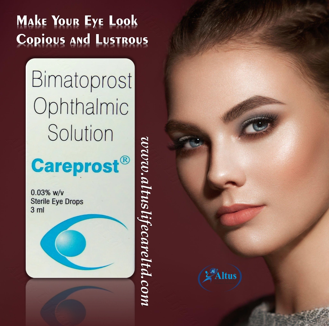 Buy Bimatoprost online and enjoy Double Safety of your Eyes | Careprost 0.03%