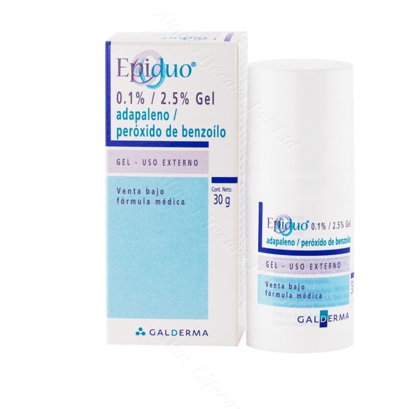 Epiduo Gel | Adapalene 0.1% | Benzoyl Peroxide 2.5%