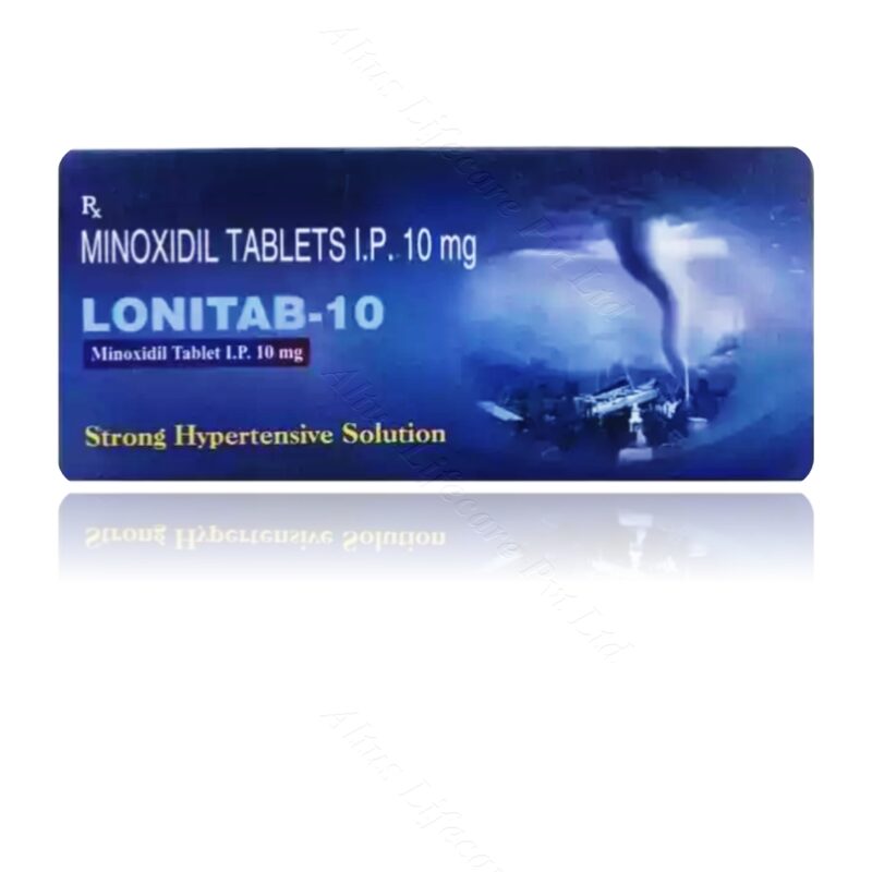 Lonitab 10 Tablet (Minoxidil 10mg)