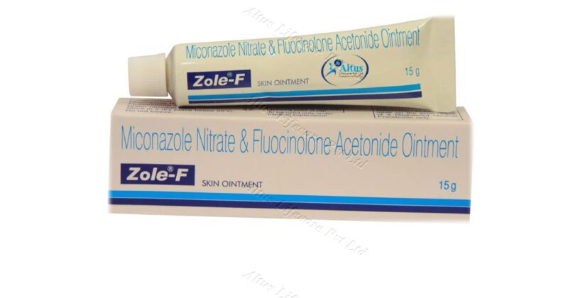 Zole-F Ointment | Fluocinolone acetonide 0.01% | Miconazole 2% - Image 2