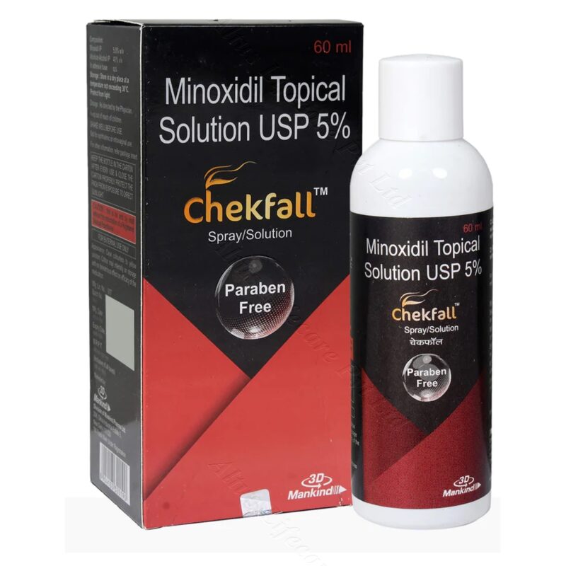 Chekfall 5 Solution (Minoxidil 5%)