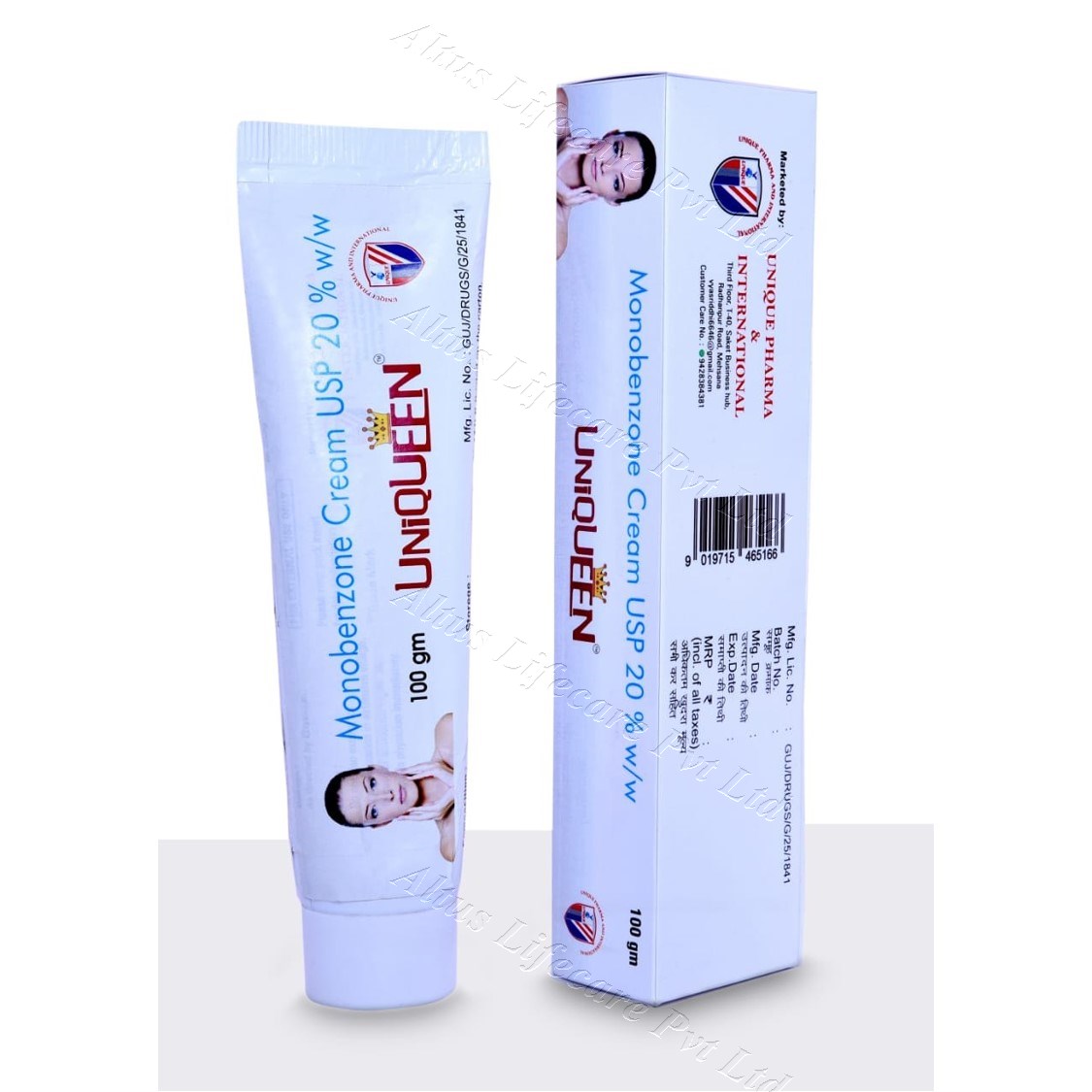 Uniqueen 20% Monobenzone Cream 2 Uniqueen 20% Monobenzone Cream